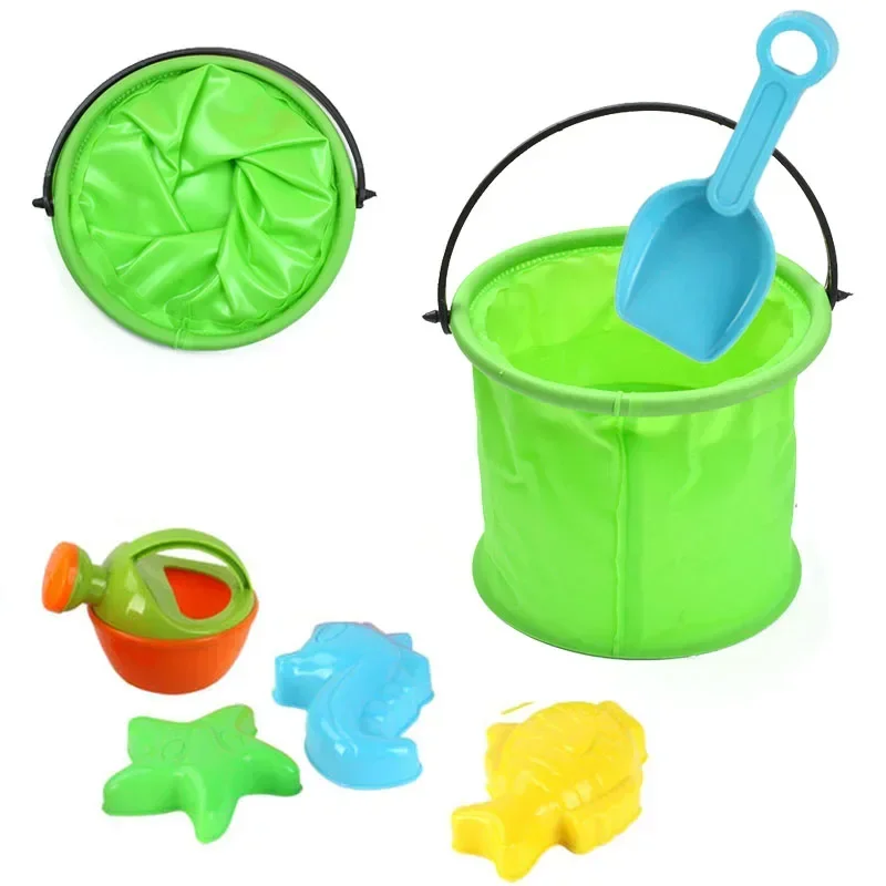 Beach Sand Bucket Toy  Collaps - Water Bag Collapsible 评论和价格