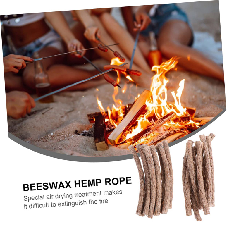 12/24Pcs Survival Wick Hemp Co - Fire Starting Kit 评论和价格