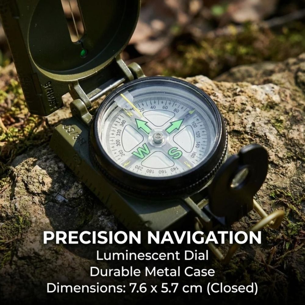 Waterproof Professional Compas - Compass Lensatic 评论和价格