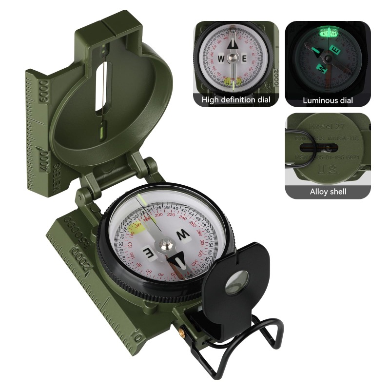 Compass Military Grade, Precis - Compass Lensatic 评论和价格