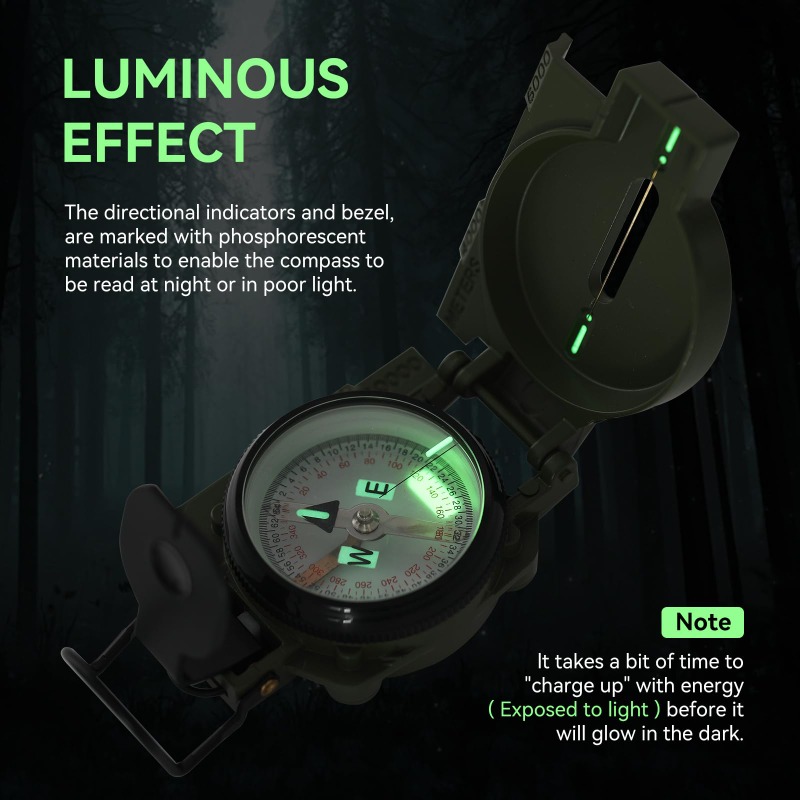 Compass Military Grade, Precis - Compass Lensatic 评论和价格
