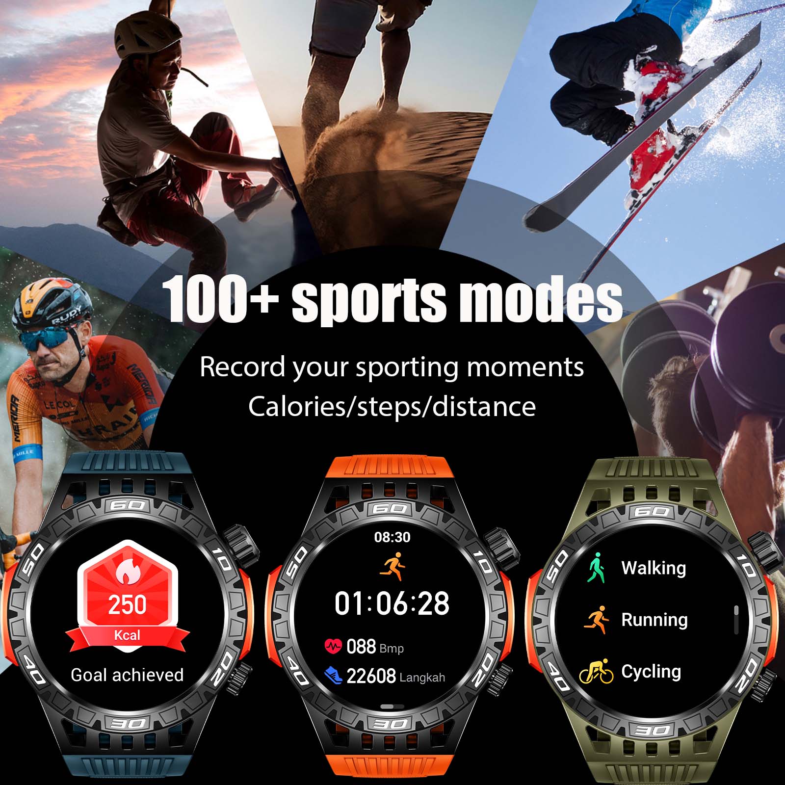 EIGIIS Smart Watch for Men wit - Compass Lensatic 评论和价格